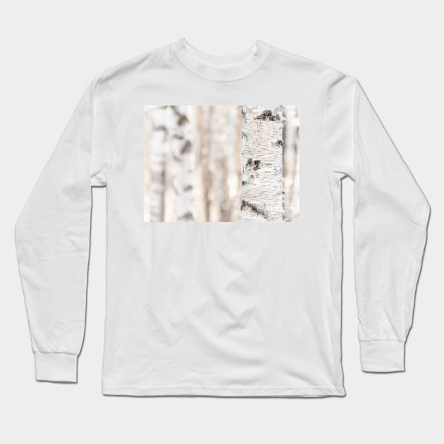 Birch Long Sleeve T-Shirt by ansaharju